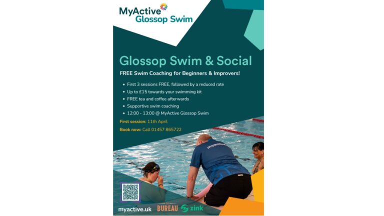 Glossop Swim poster